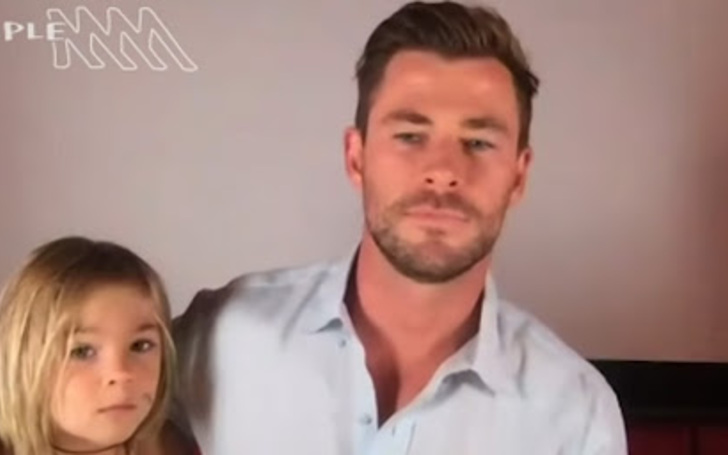 Chris Hemsworth's Adorable Son Crashes Thor Star's Video Interview